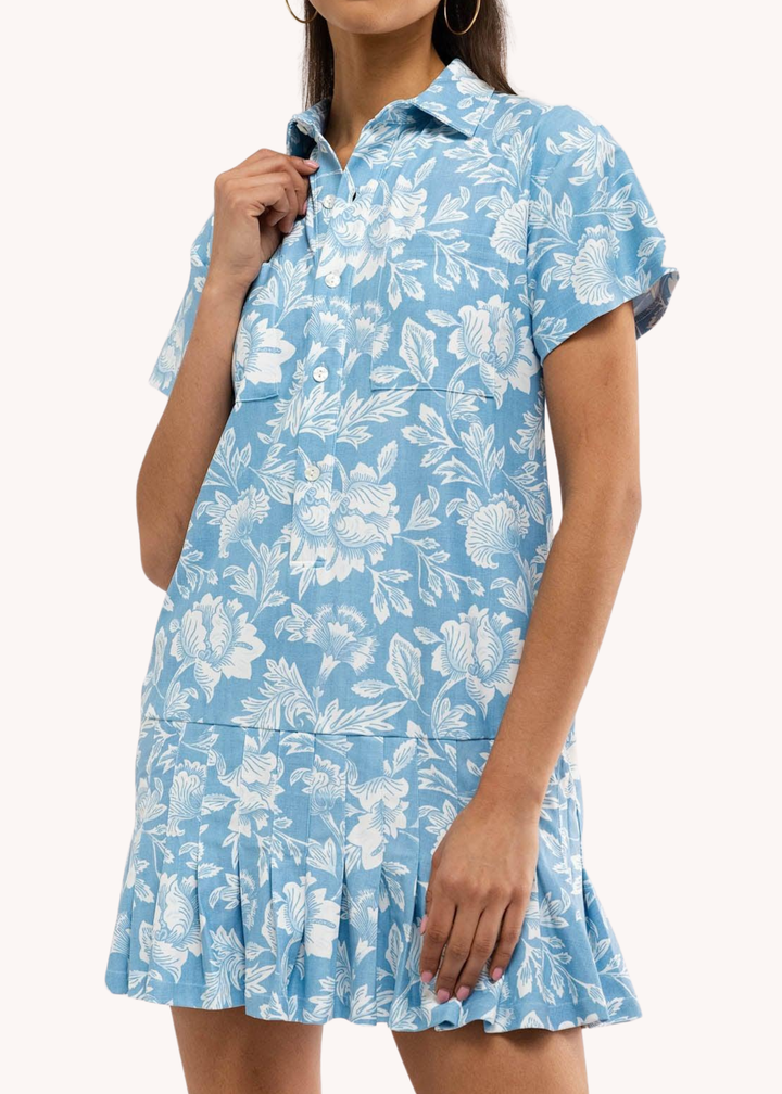 Aspen Dress in Saltwater Pearl