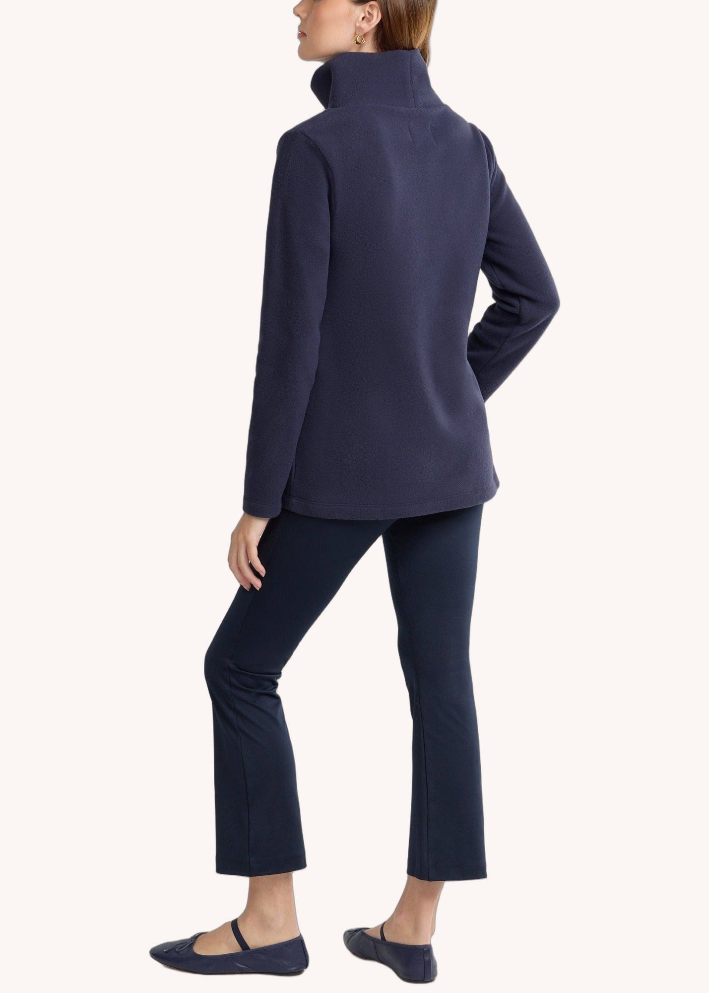 Cobble Hill Turtleneck in Navy