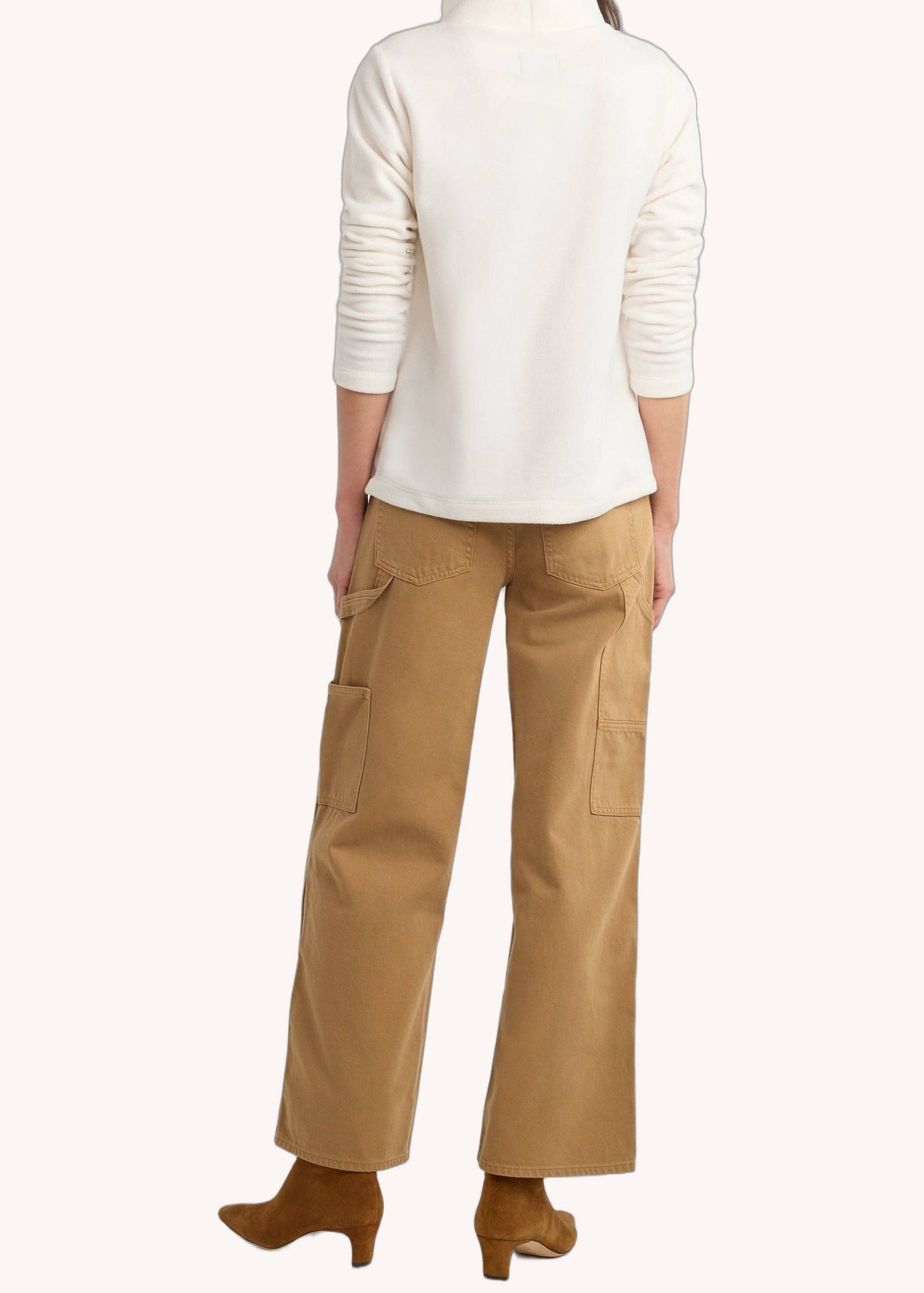 Greenpoint Turtleneck in Cream