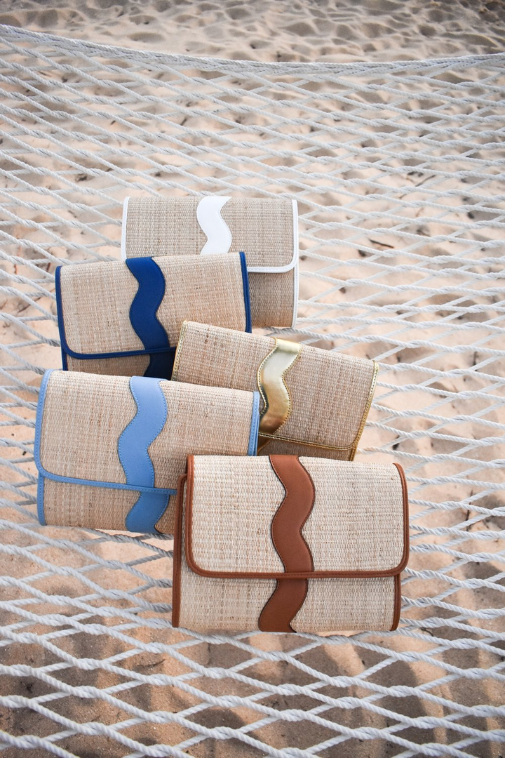 Allie Clutch in Brown