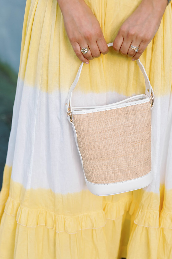 Boo tote in White
