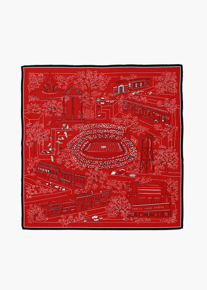 Athens Game Day Scarf
