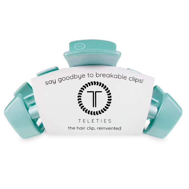 Classic Hair Clip in Totally Turquoise