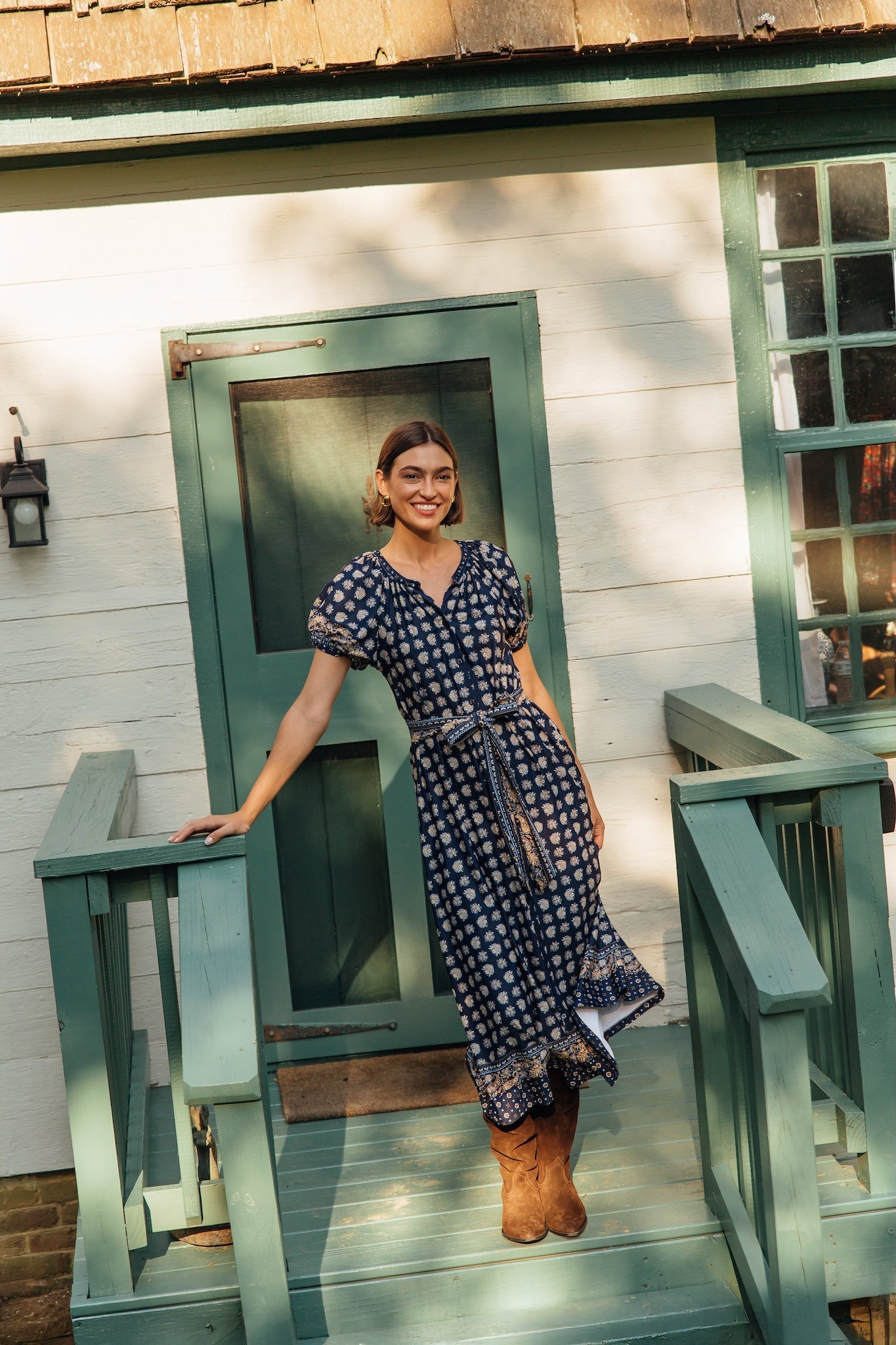 Grenadine Dress in Flora Paisley Multi