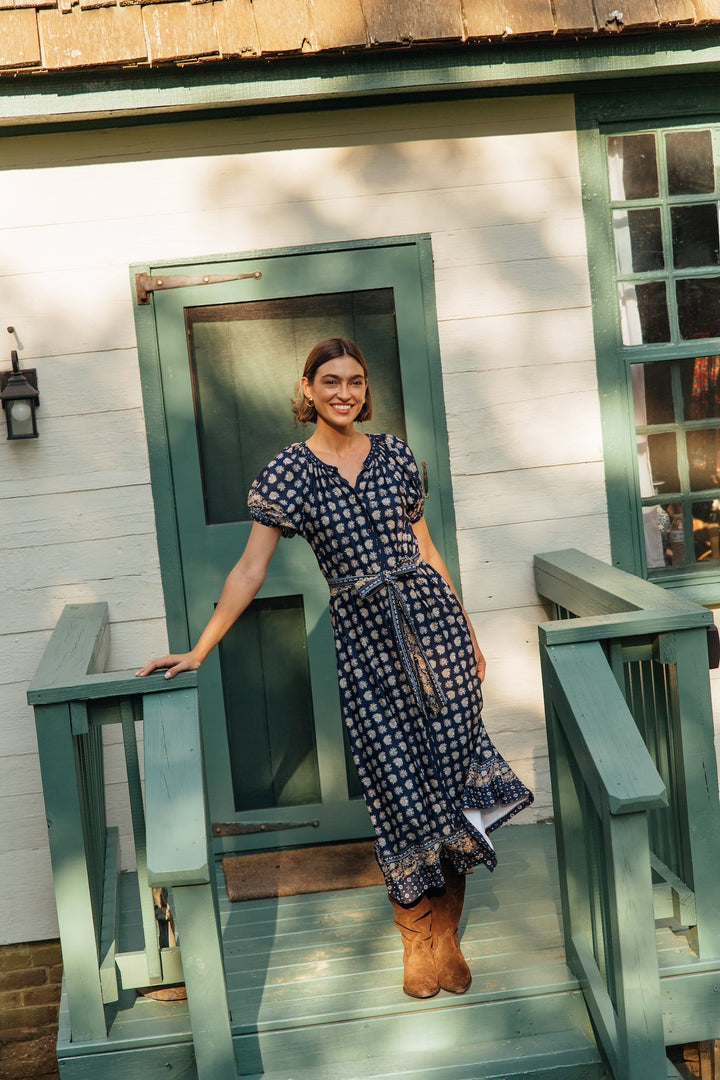 Grenadine Dress in Flora Paisley Multi