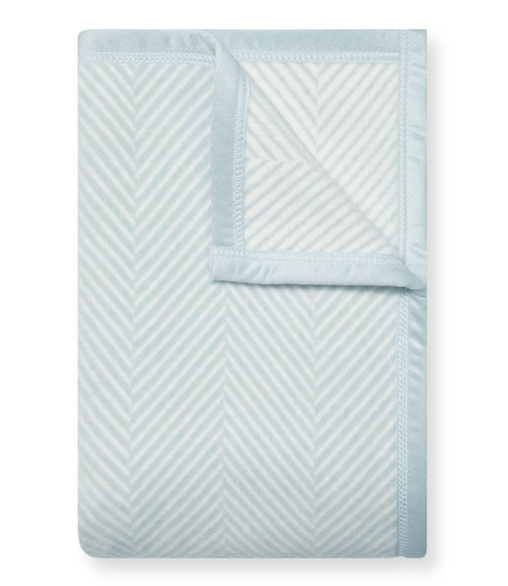 Chappy Wrap Blanket in Harborview Herringbone Sky