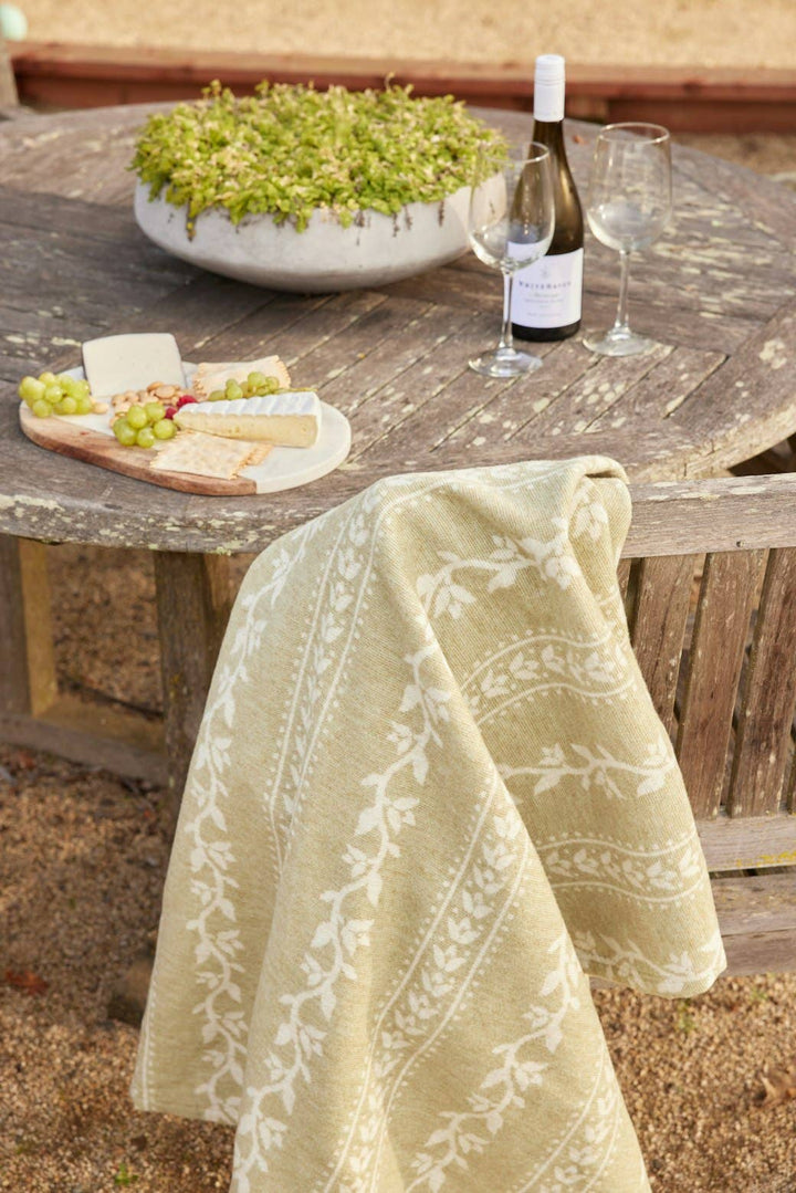 Chappy Wrap Lightweight Blanket in Springtime Stripe