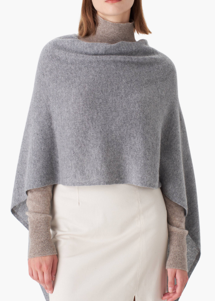 Cashmere Topper in Grey