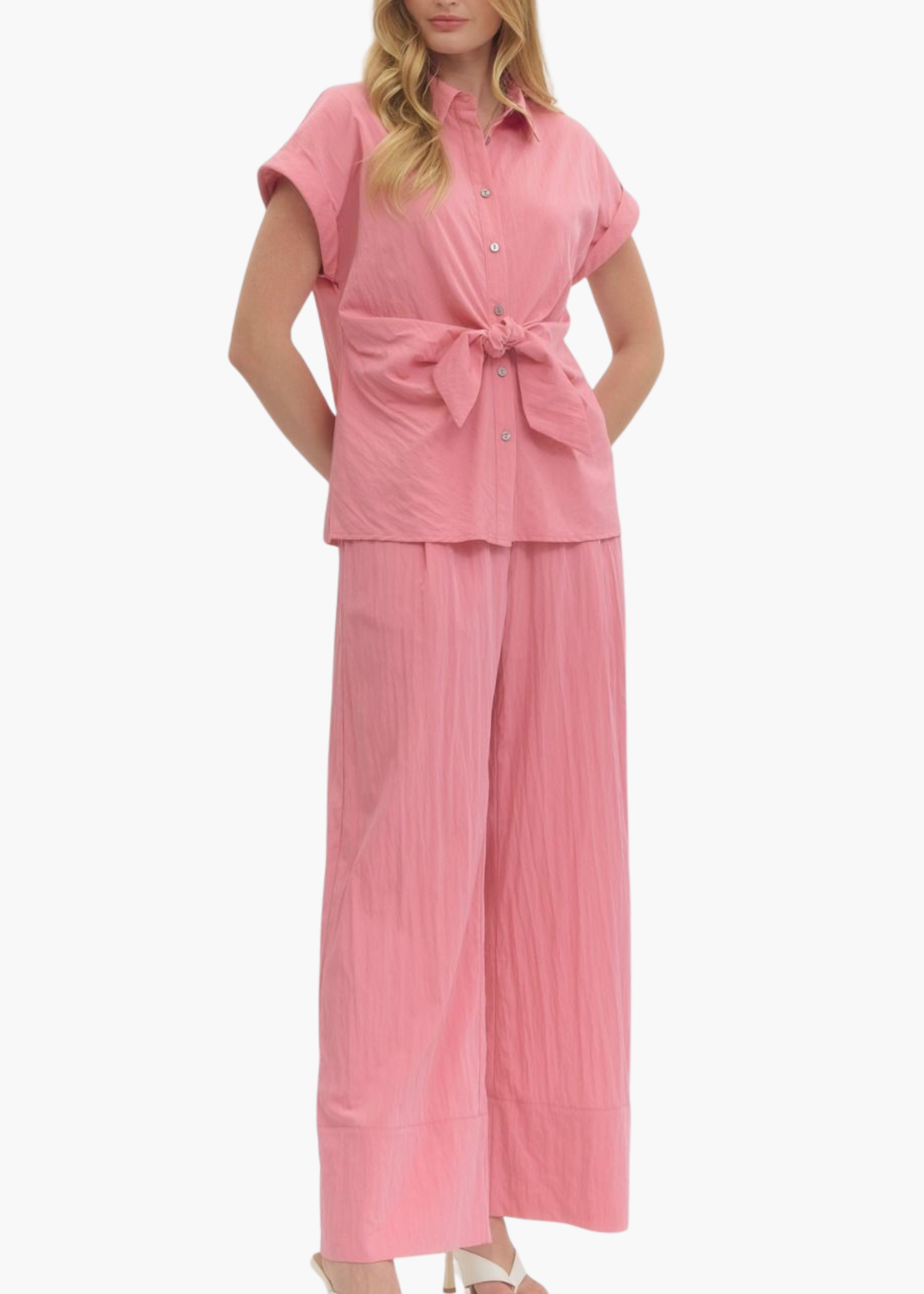 Mila Top in Light Pink