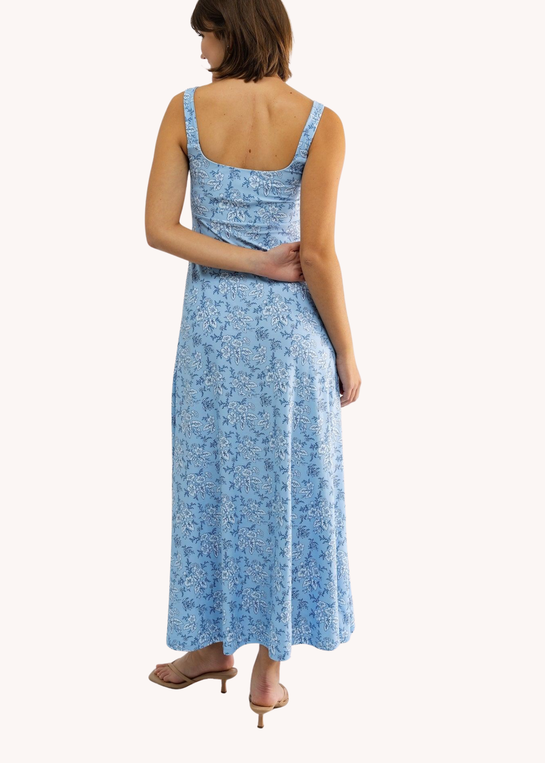 Paloma Dress in Raindrop Floral