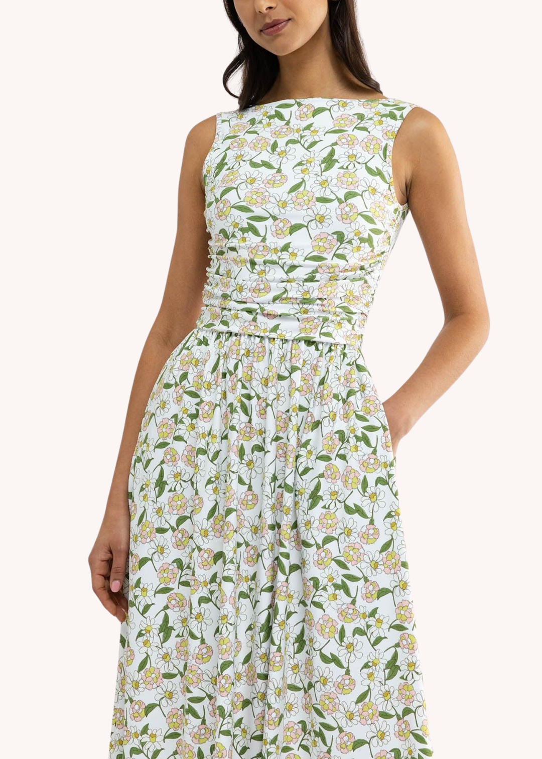 Izzy Dress in Oopsy Daisies