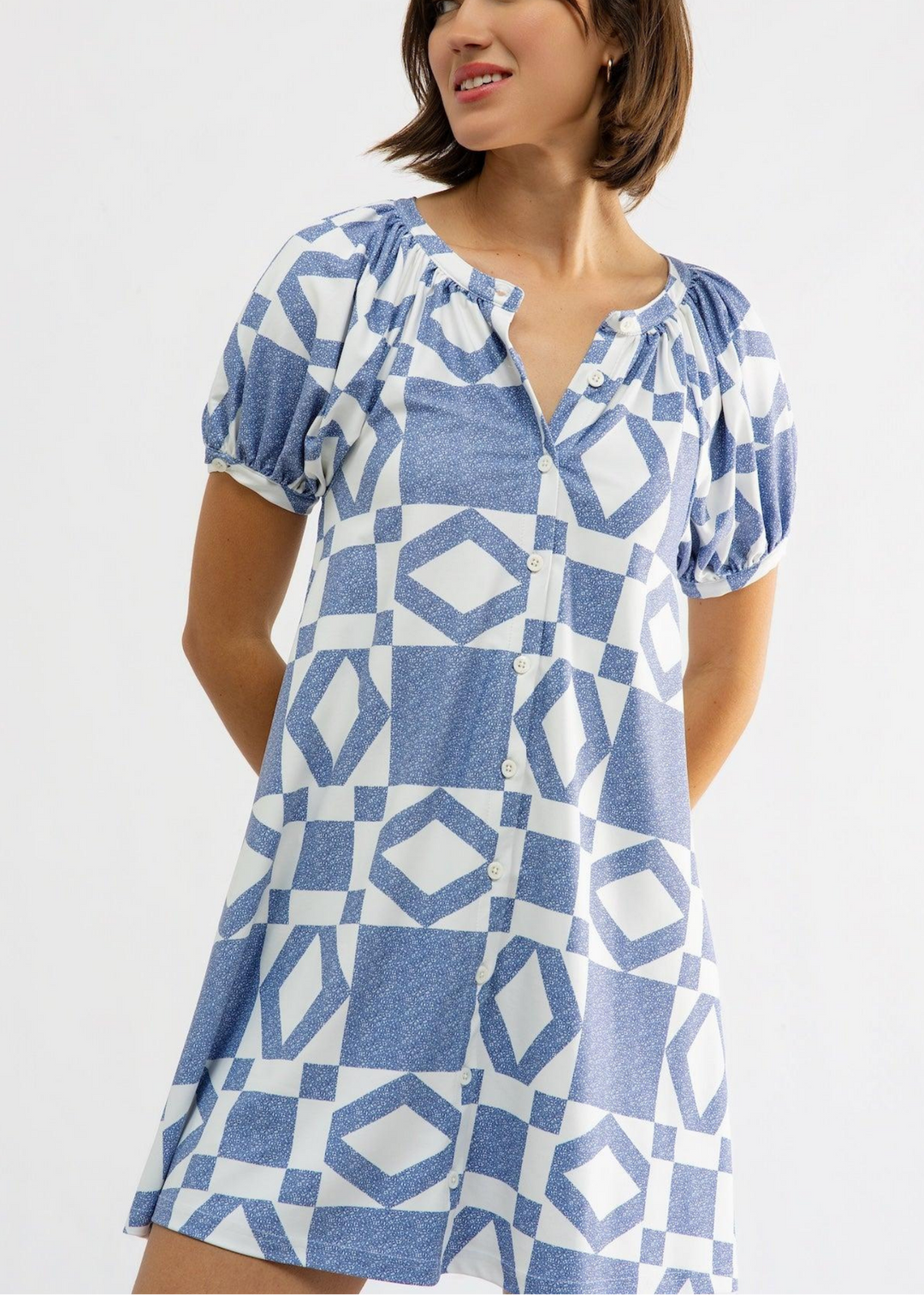 Posie Dress in Flower Patch