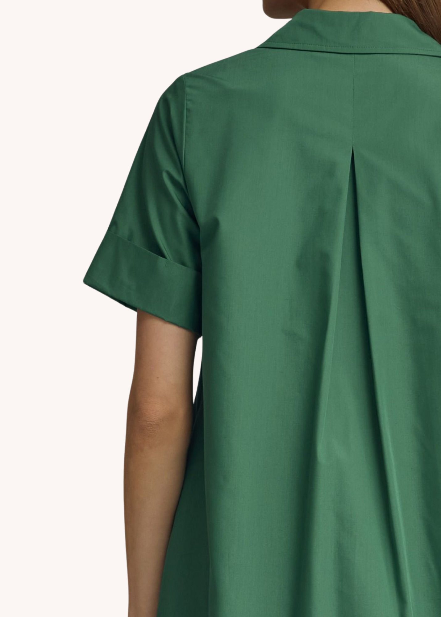 Sloane Midi Dress in Hunter Green