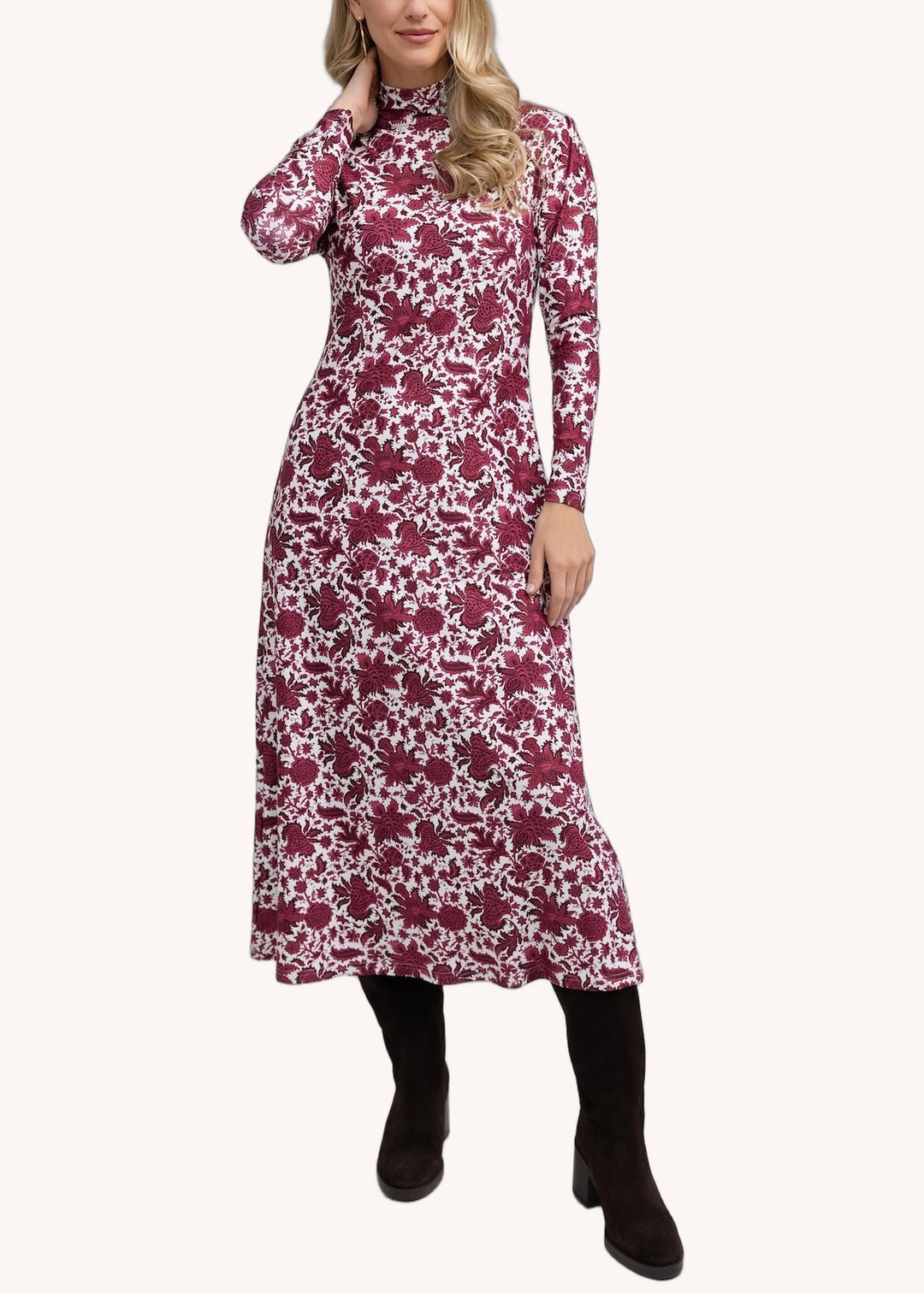 Daisy Dress in Regal Raspberry