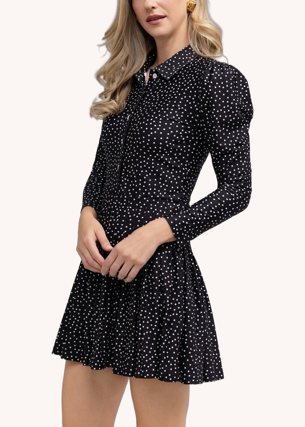 Edith Dress in Dainty Dot Black