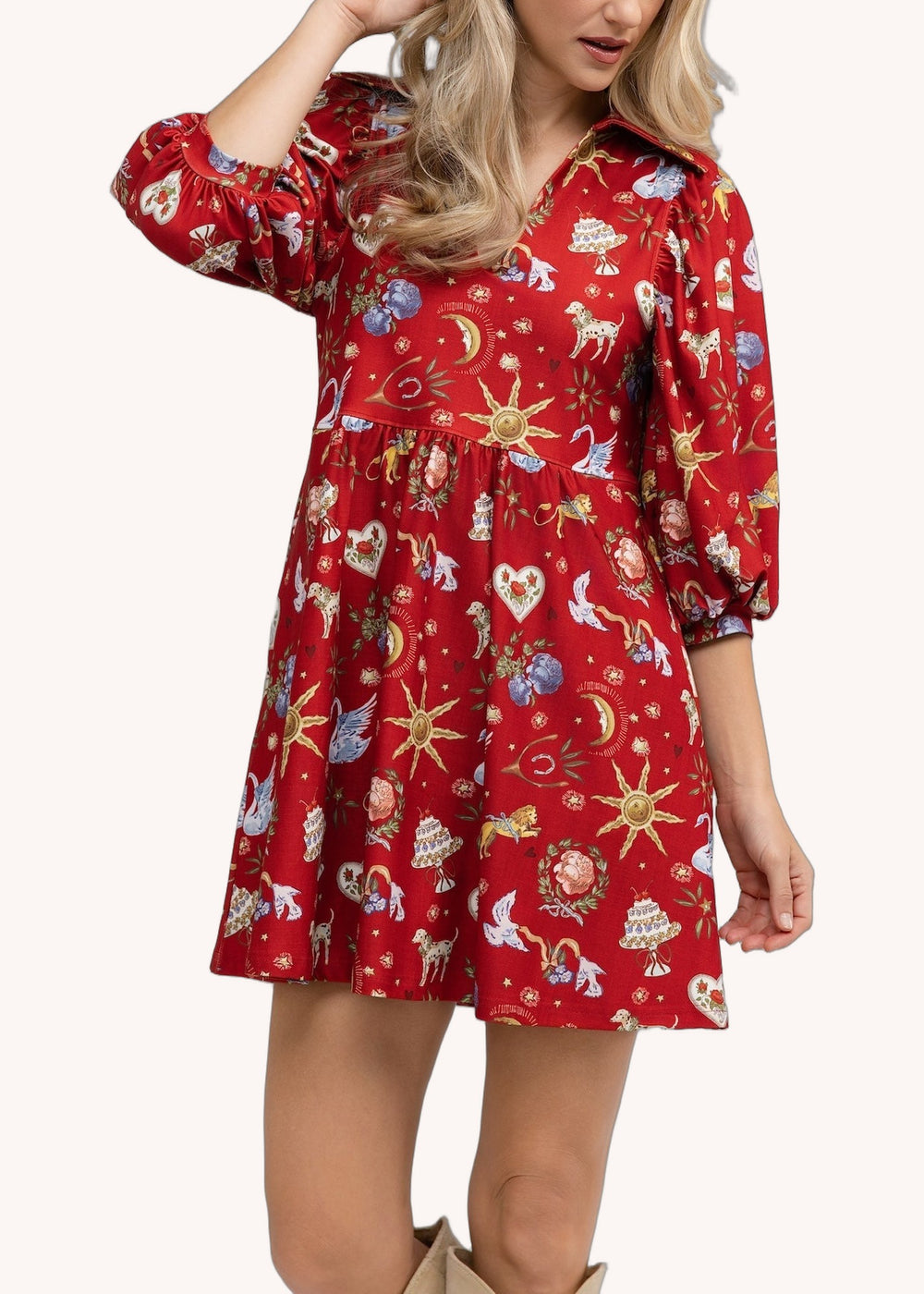 Charlotte Dress in Constellation Prize
