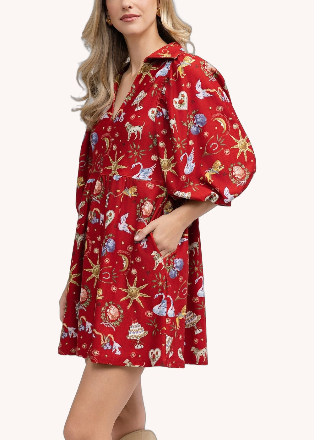 Charlotte Dress in Constellation Prize