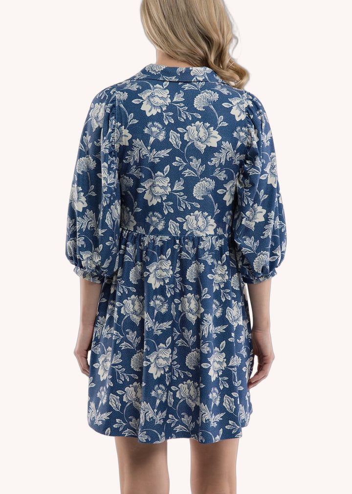 Charlotte Dress in Sirens Bloom