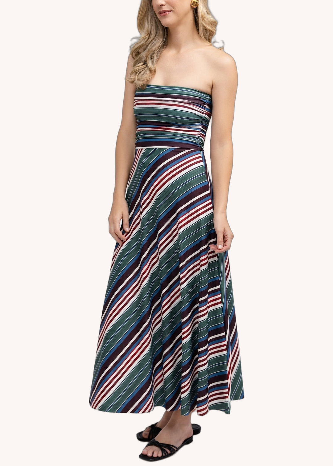Gloria Dress in Crew Stripe