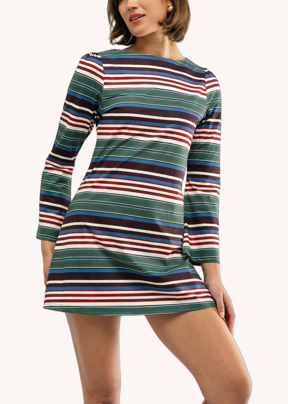 Ellen Dress in Crew Stripe