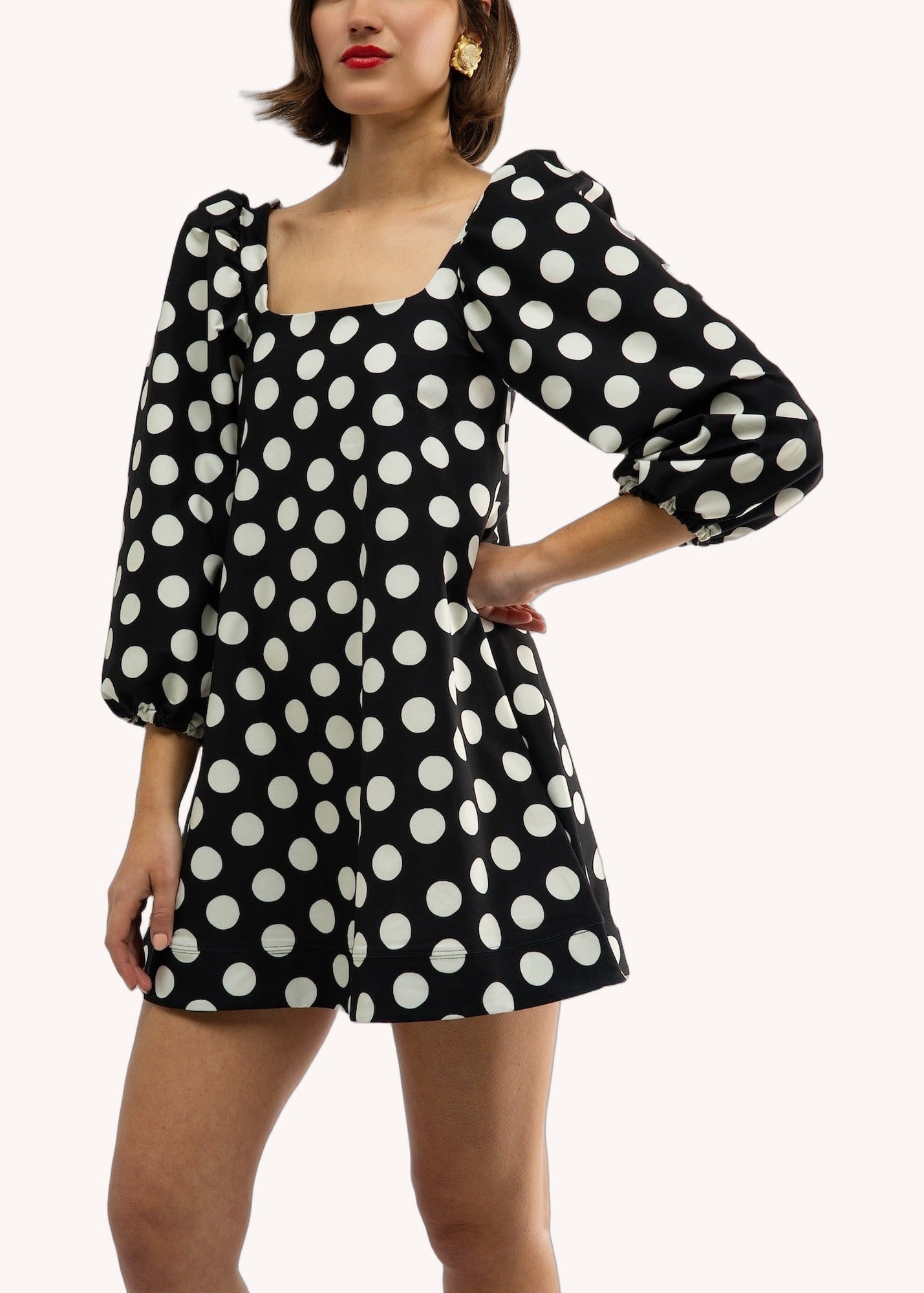 Collins Dress in Heirloom Dot