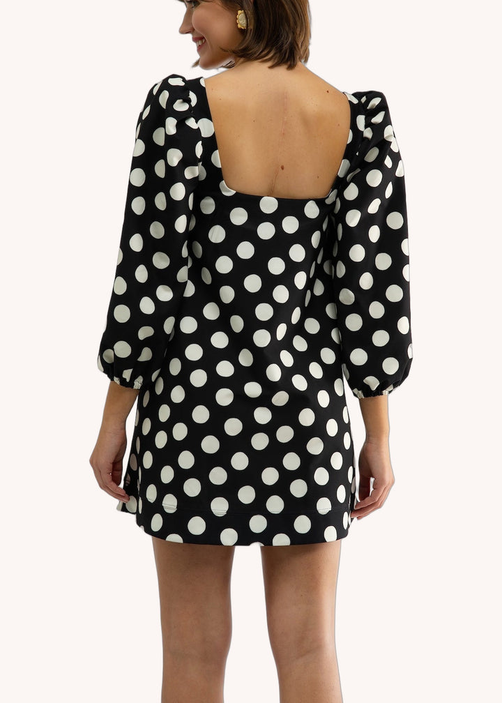 Collins Dress in Heirloom Dot