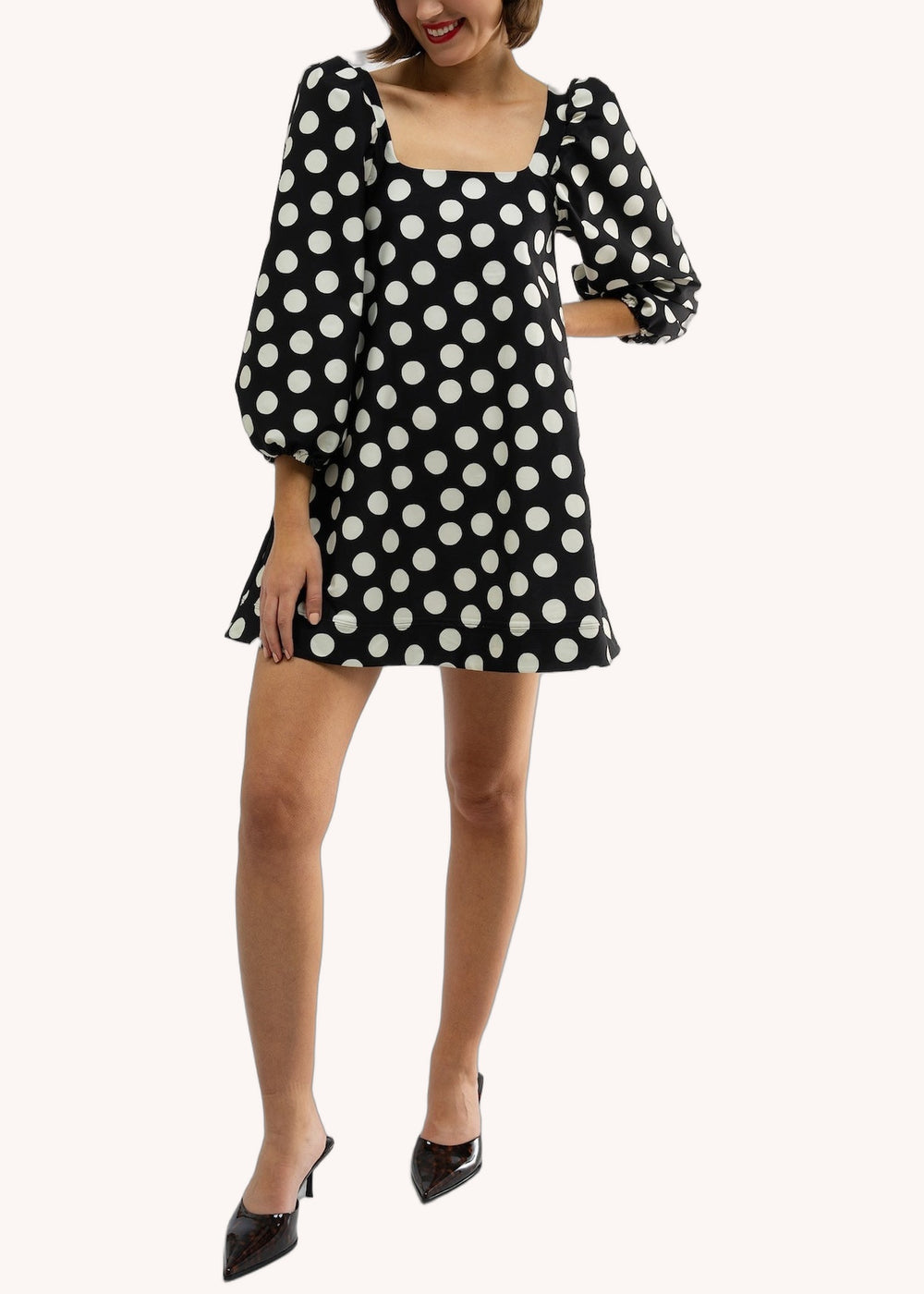 Collins Dress in Heirloom Dot