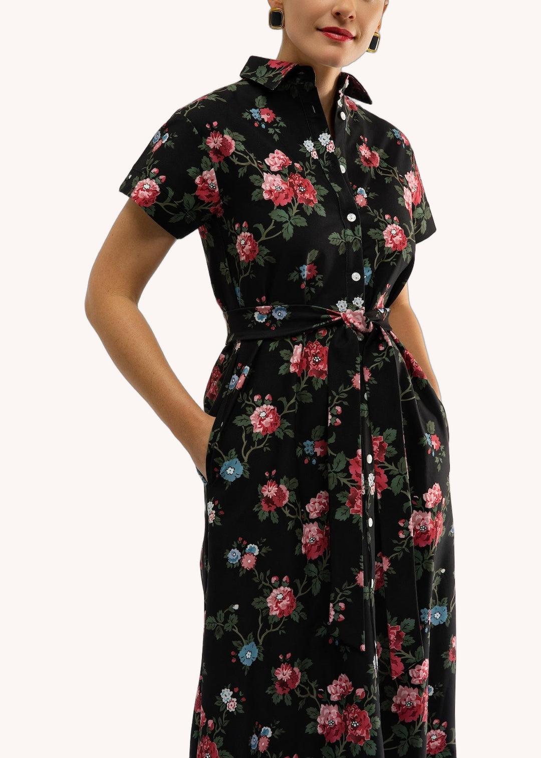 Miller Dress in Duchess Rose