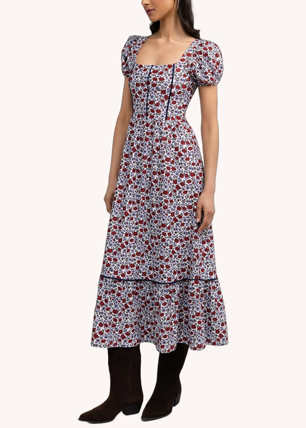 Cornelia Dress in Bittersweet Bloom