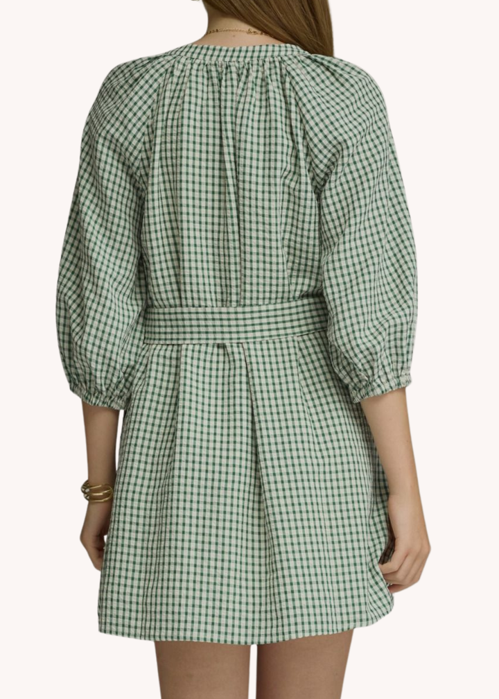 Anderson Mini Dress in Green