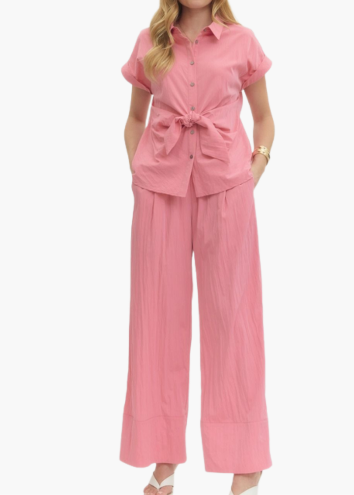 Mila Pants in Light Pink