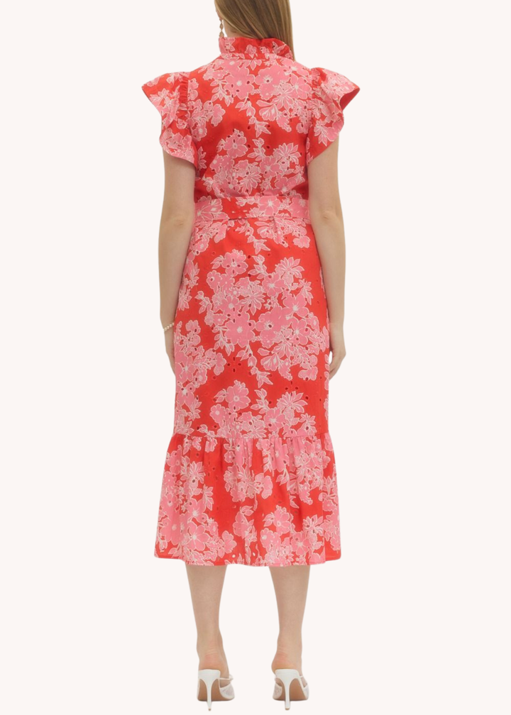 Miller Dress in Red