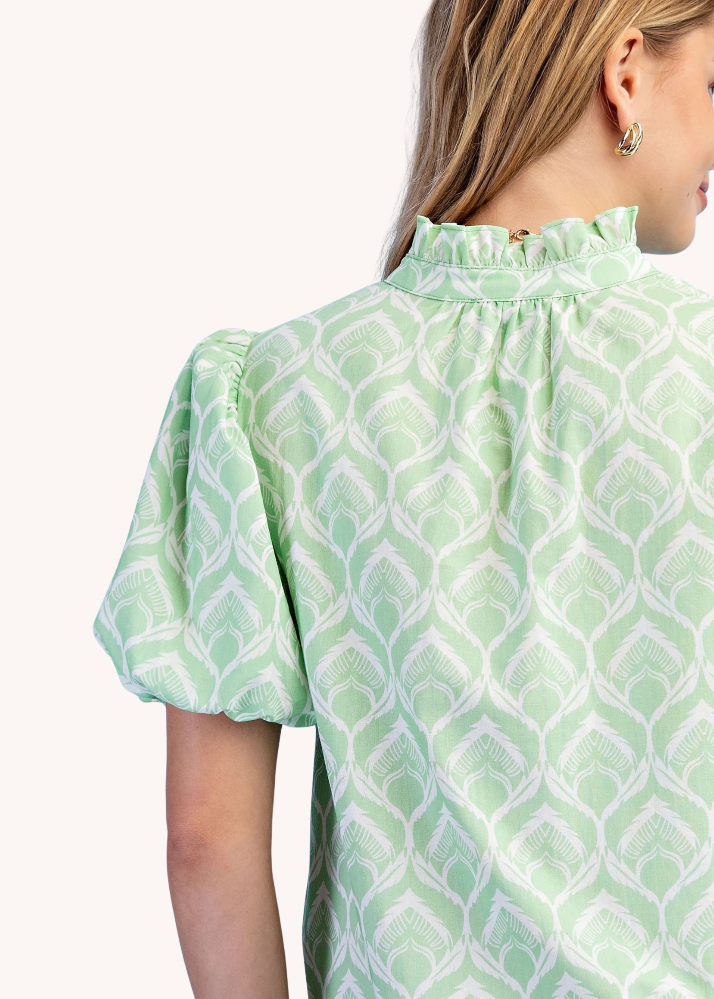 Lawson Midi Dress in Light Green