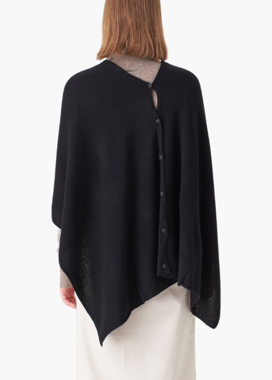 Cashmere Topper in Black