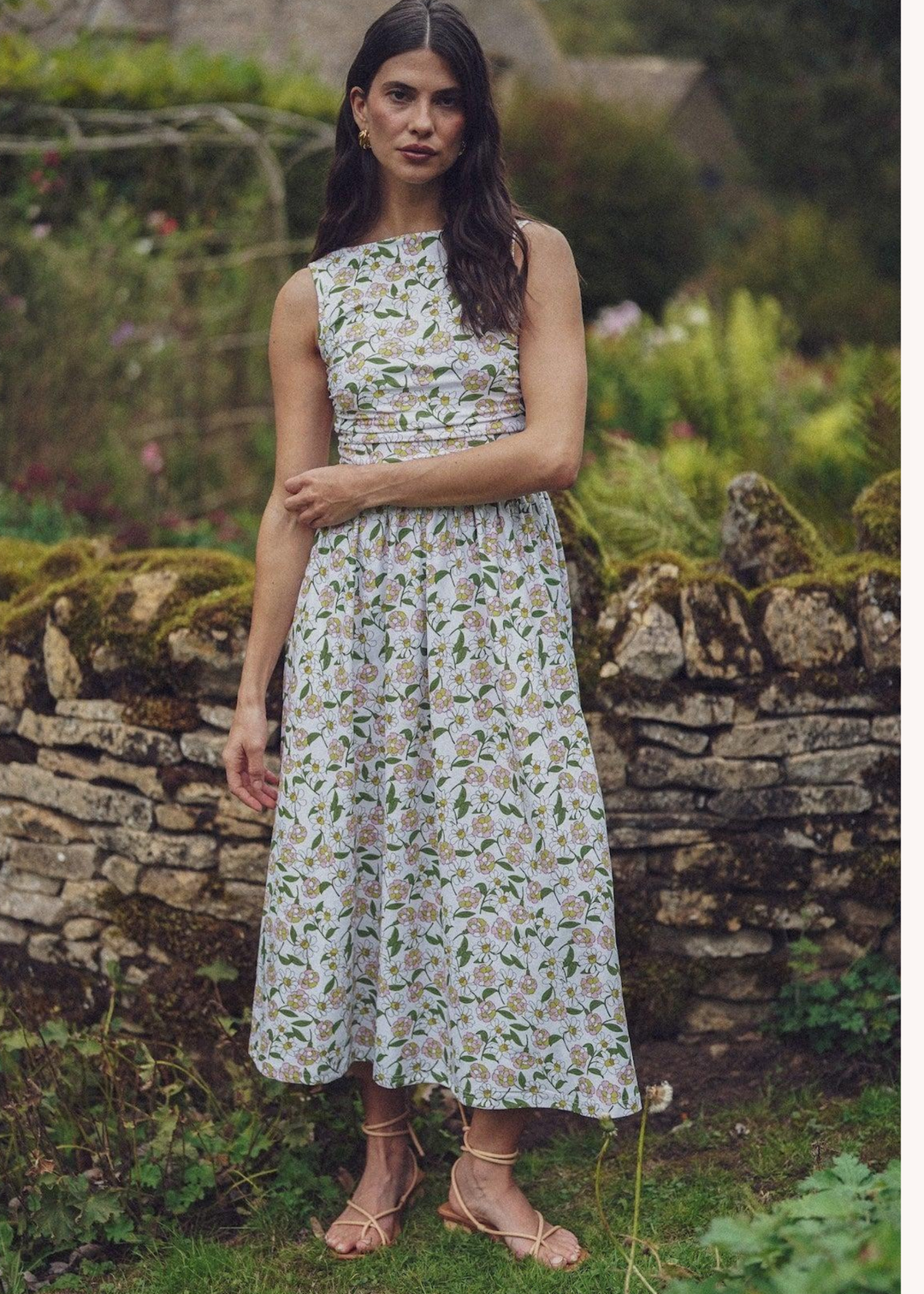 Izzy Dress in Oopsy Daisies