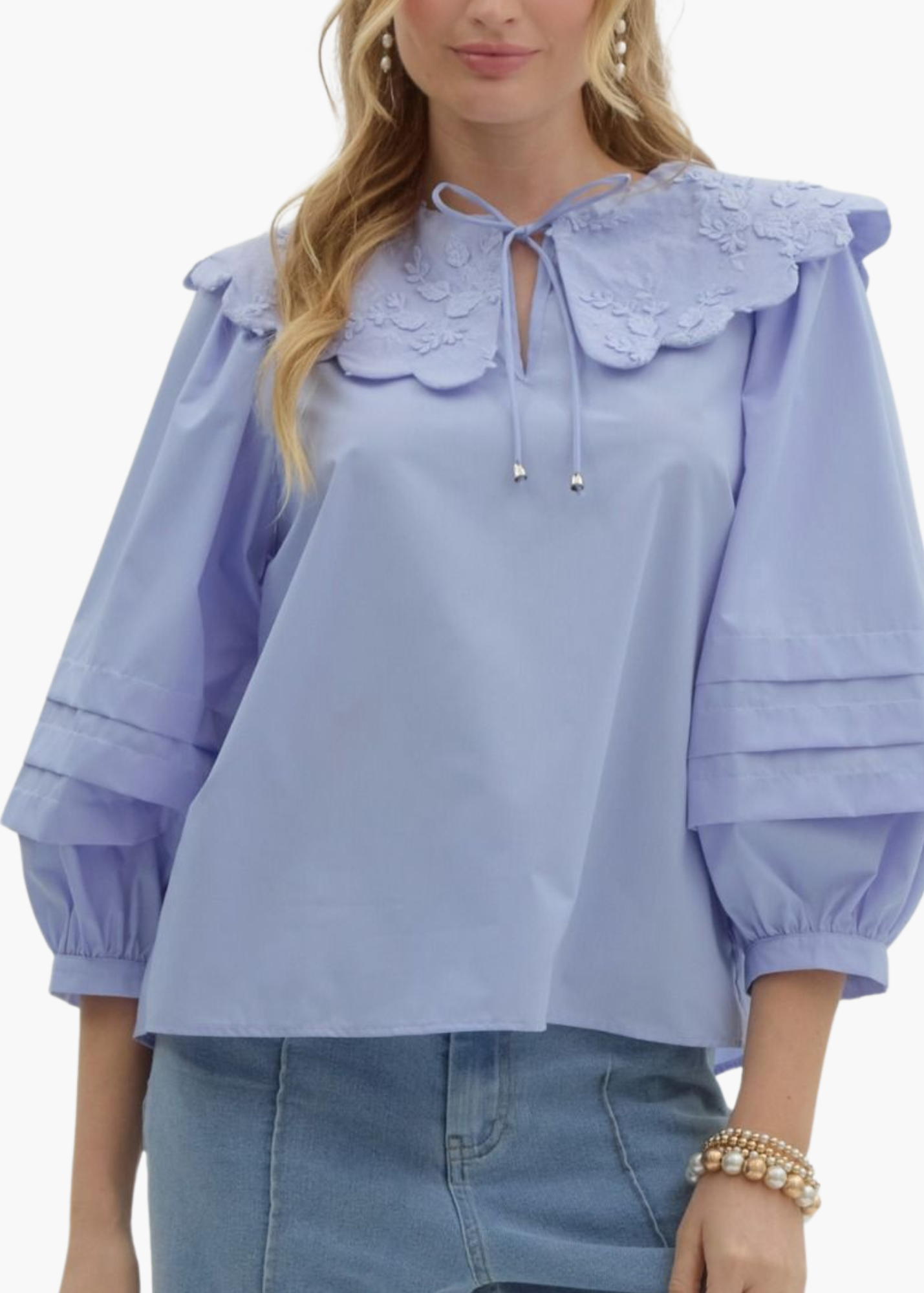 Marburger Top in Cornflower