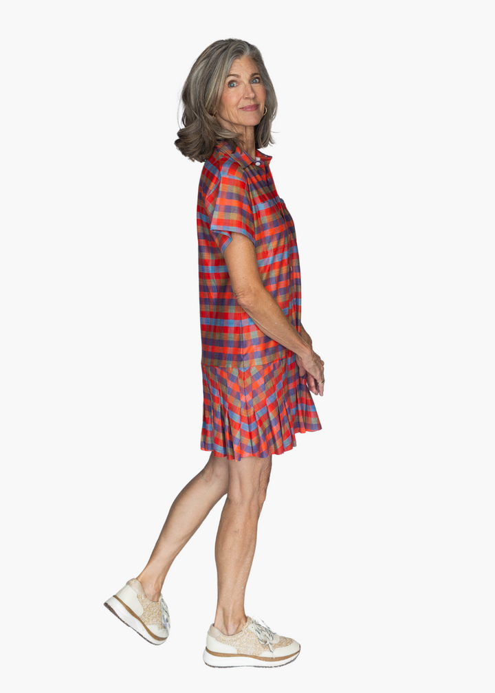 Aspen Dress in Camper's Check