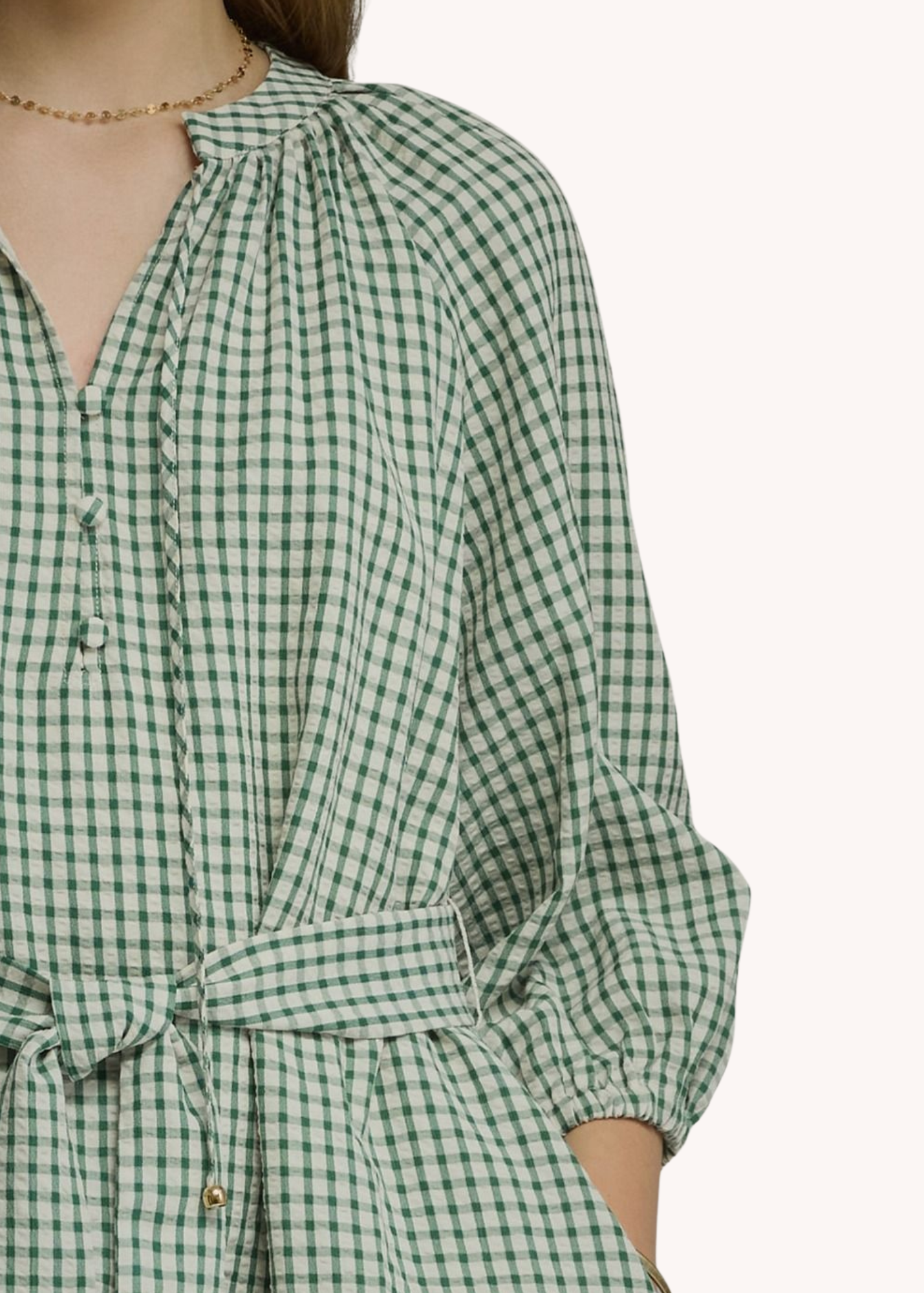 Anderson Mini Dress in Green