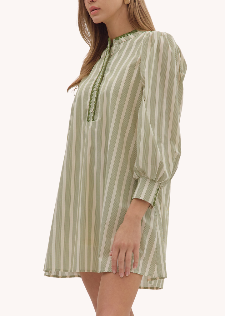 Mimi Mini Dress in Green