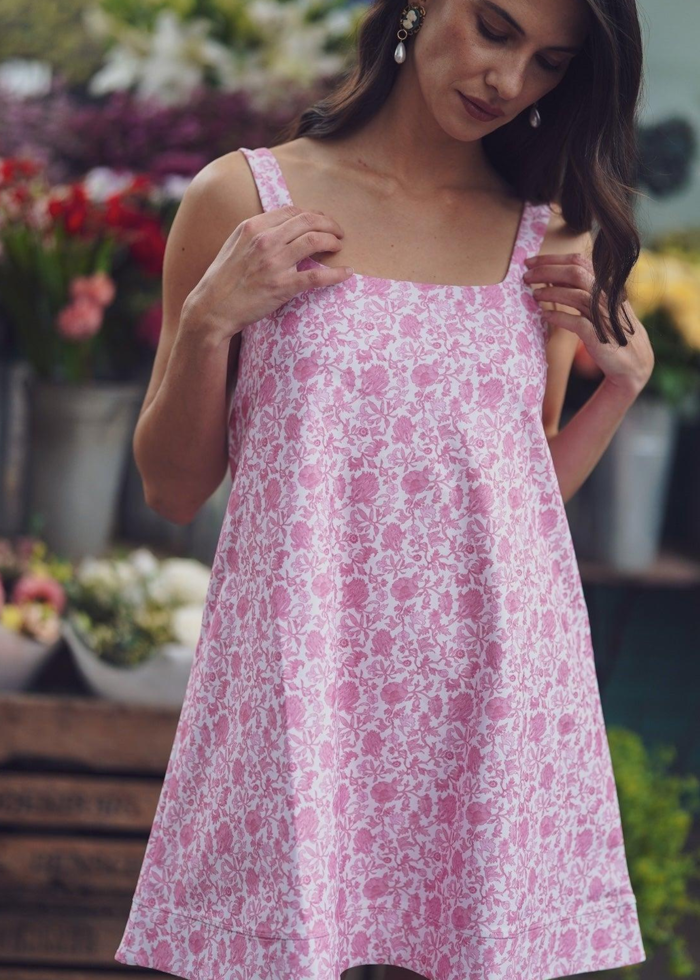 Helen Dress in Spring Morning