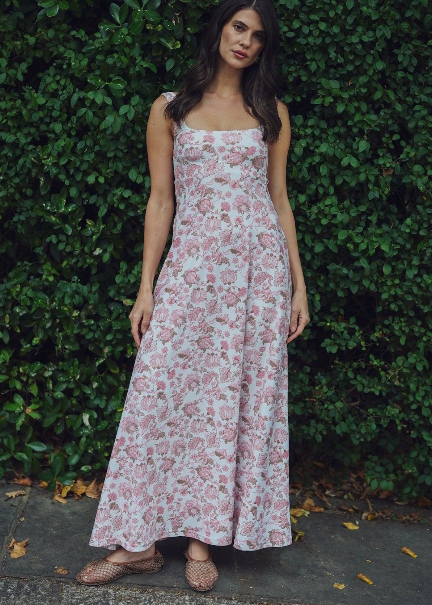 Paloma Dress in Tulip Paisley