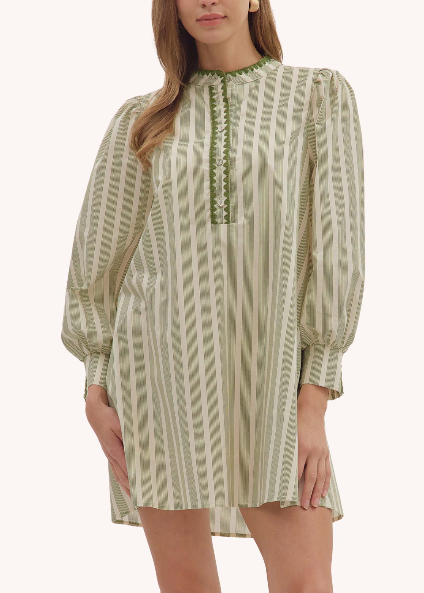 Mimi Mini Dress in Green