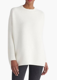 Poppy Ribbed Crewneck Pullover