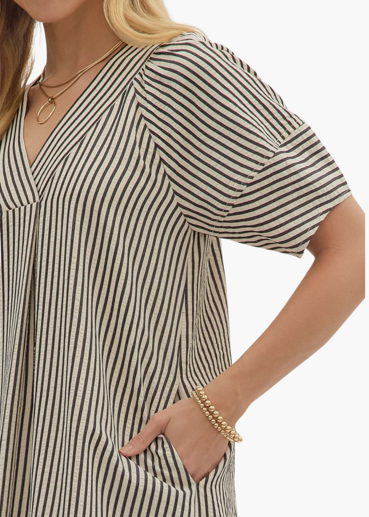 Annie Midi Dress in Black