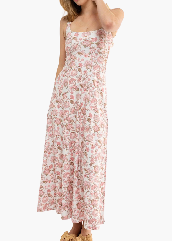 Paloma Dress in Tulip Paisley
