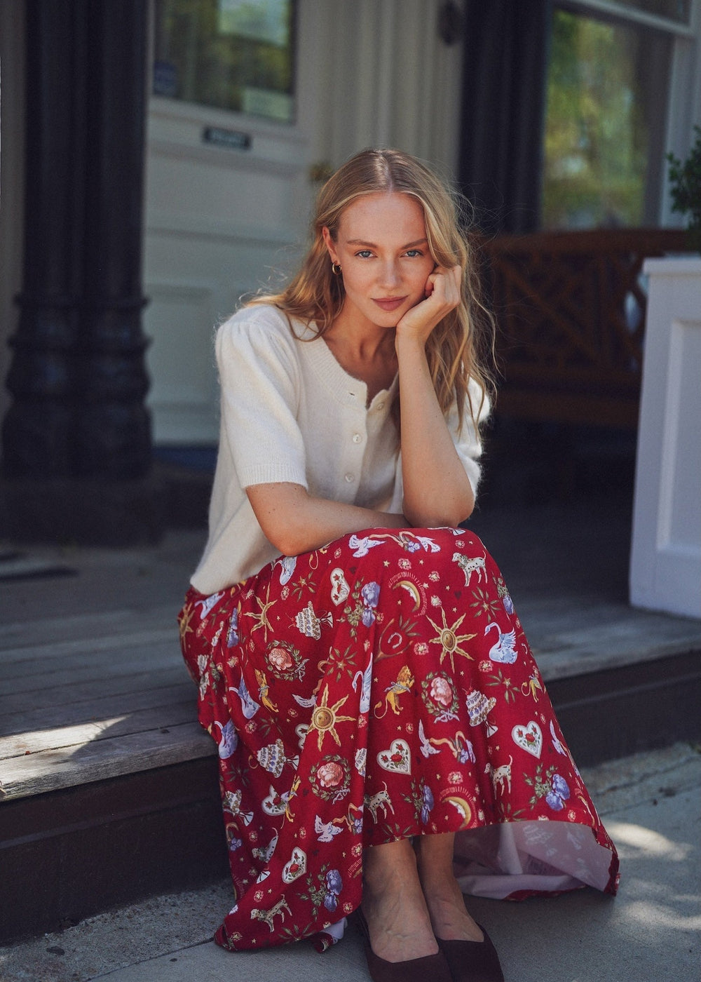 Faye Skirt in Constellation Prize