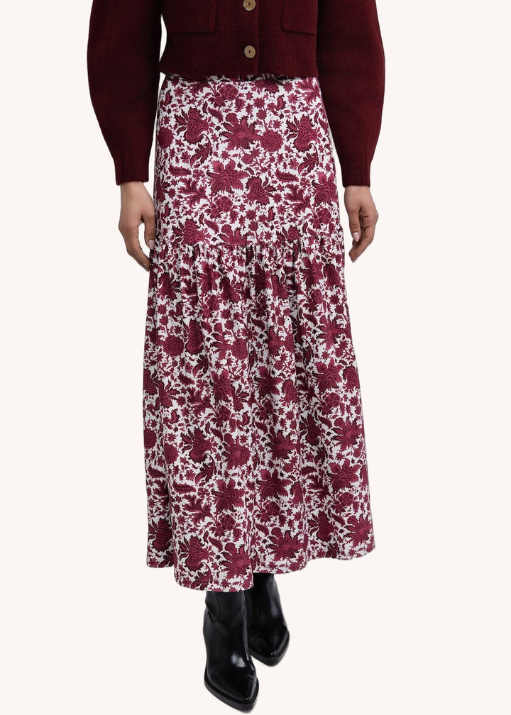 Faye Skirt in Regal Raspberry