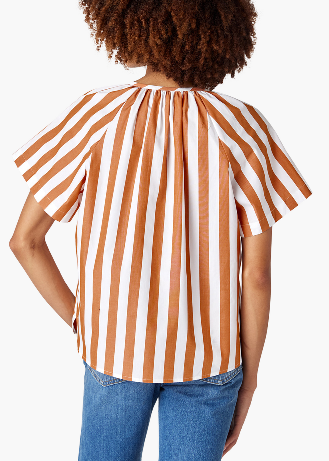 Cooper Top in Golden Stripe