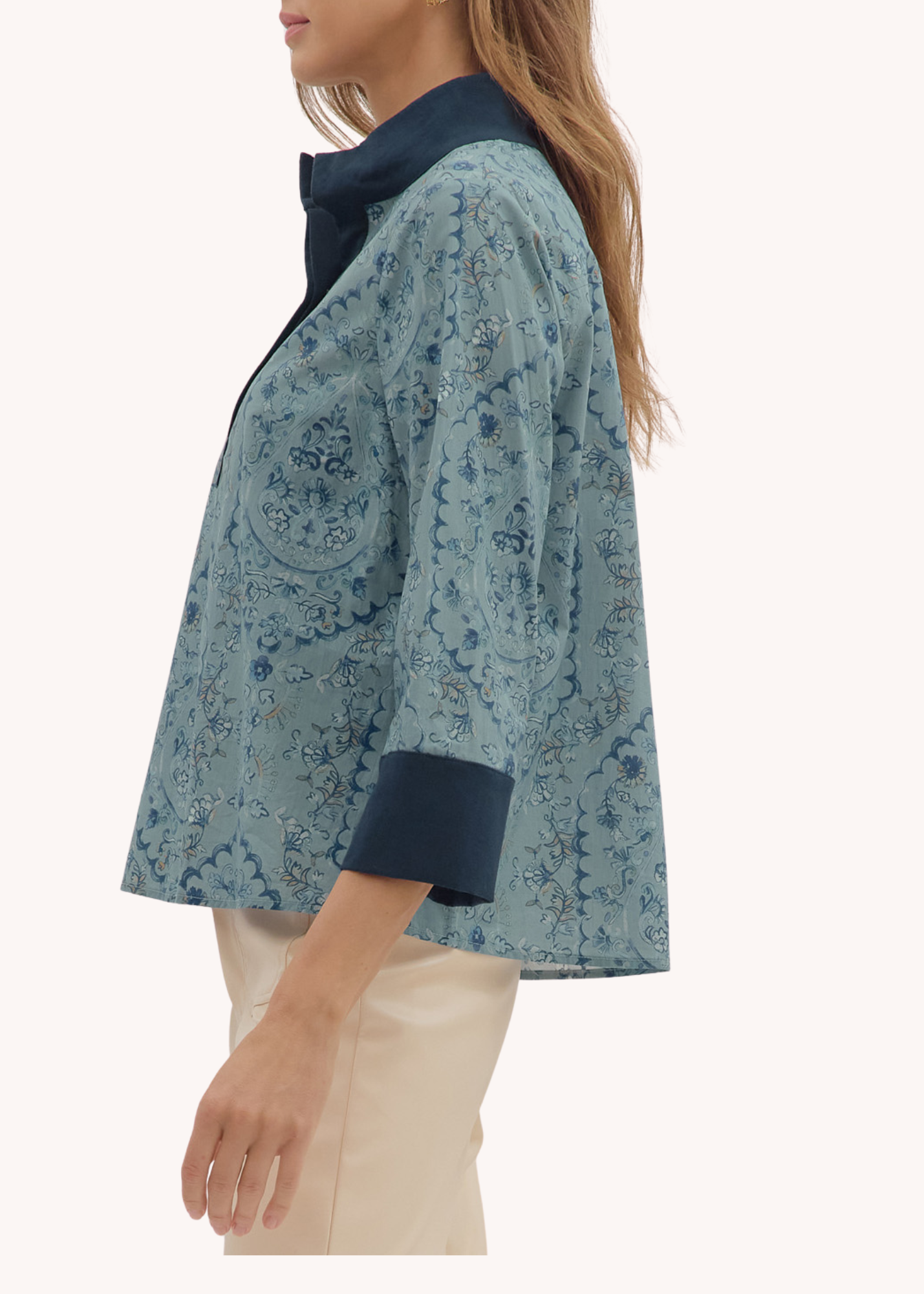 Tiegan Top in Blue