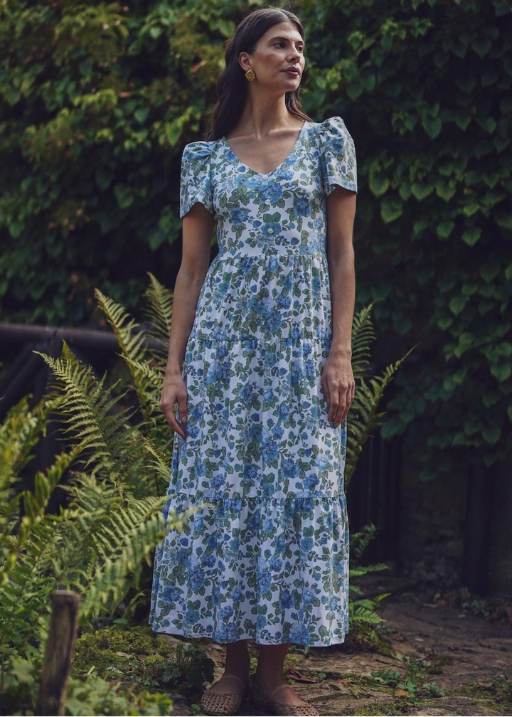 Agatha Dress in Cotswolds Bloom